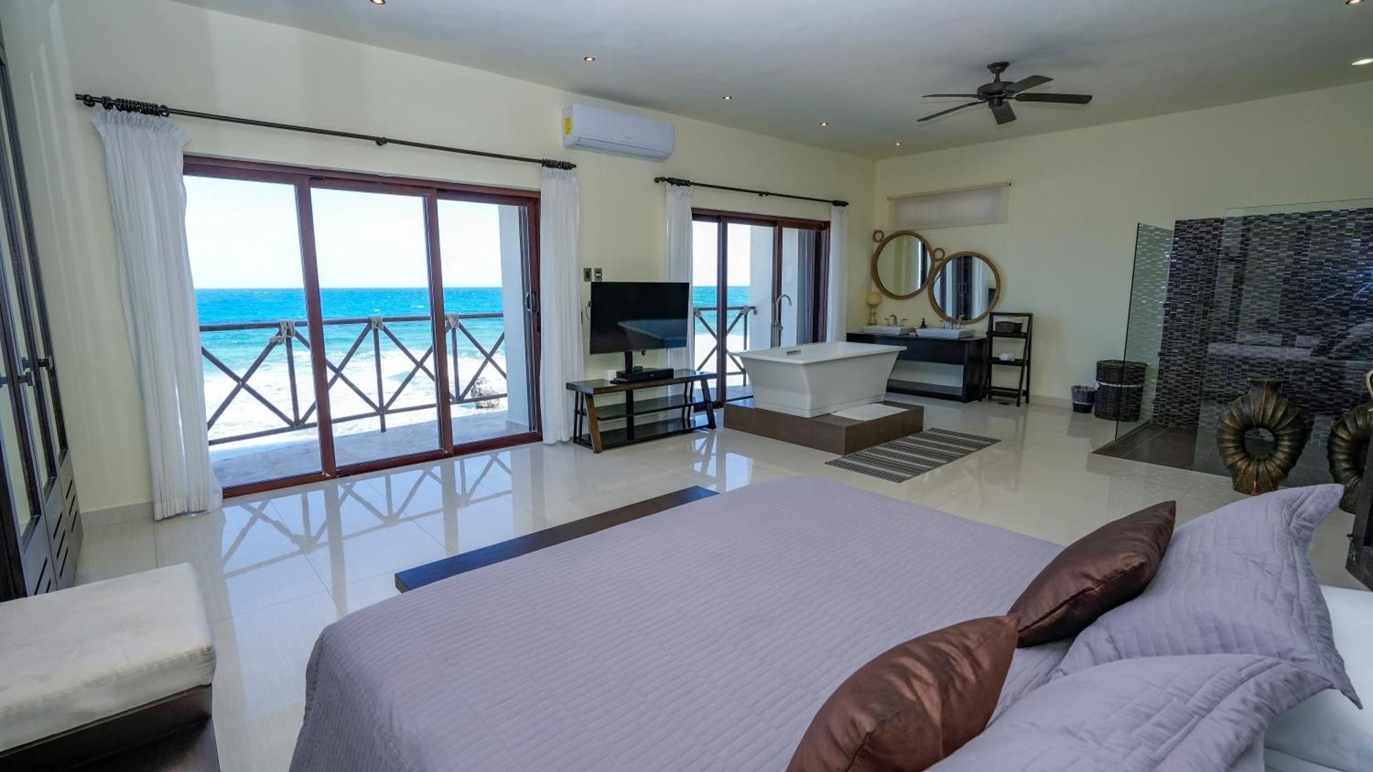 فيلا Casa Javi- Ocean Front Located Mid إيسلا موخيريس المظهر الخارجي الصورة