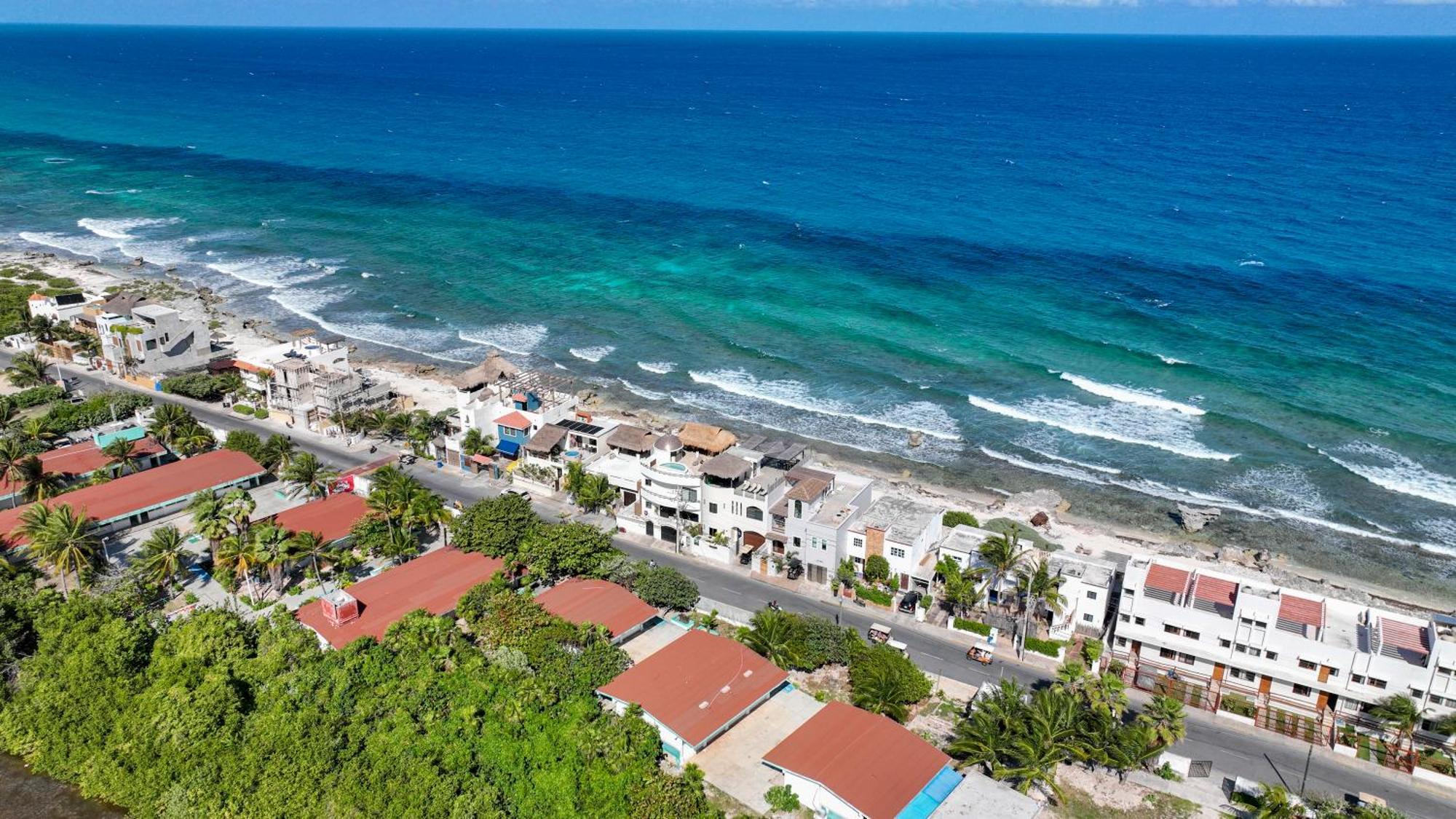 فيلا Casa Javi- Ocean Front Located Mid إيسلا موخيريس المظهر الخارجي الصورة