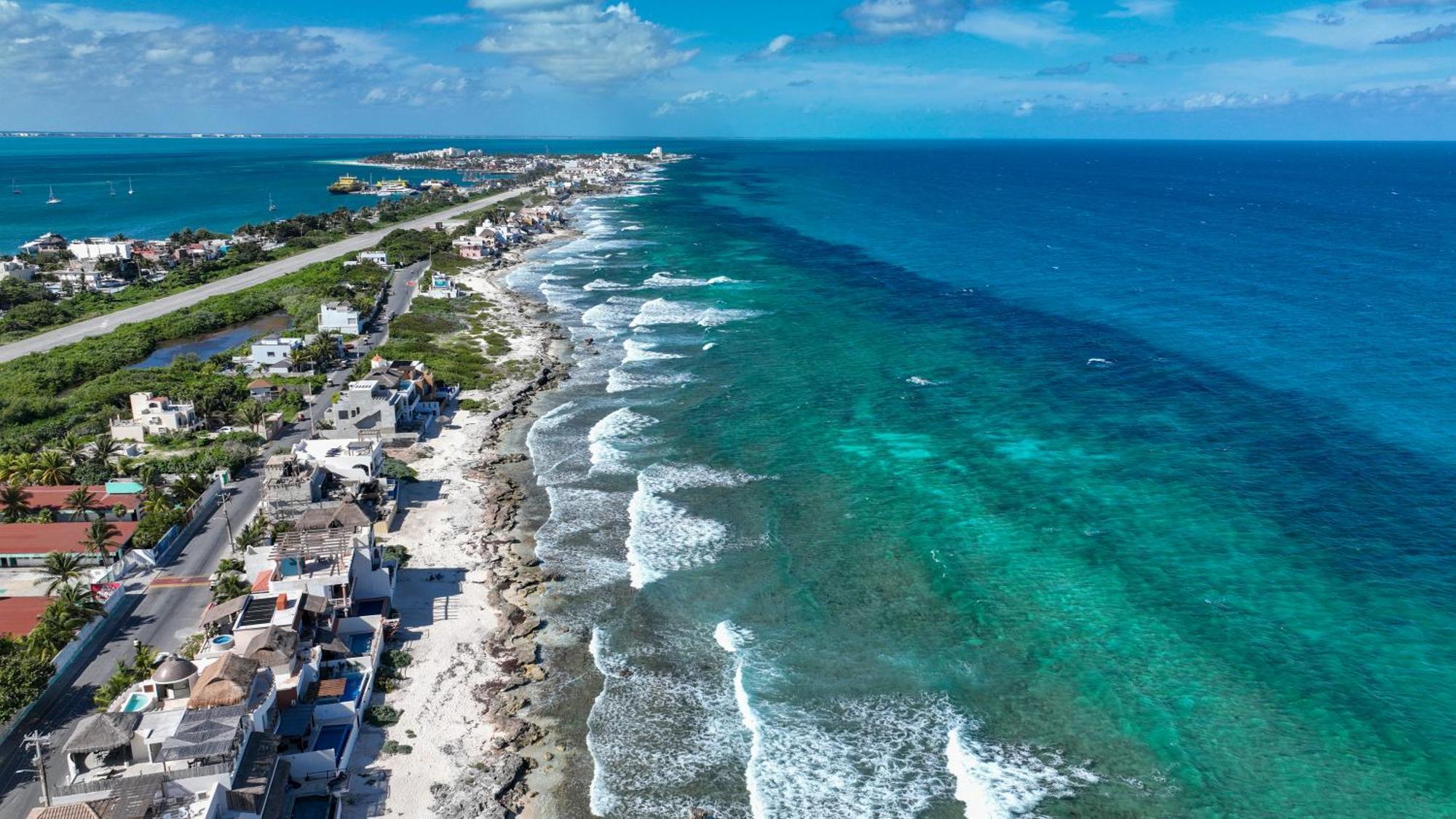 فيلا Casa Javi- Ocean Front Located Mid إيسلا موخيريس المظهر الخارجي الصورة