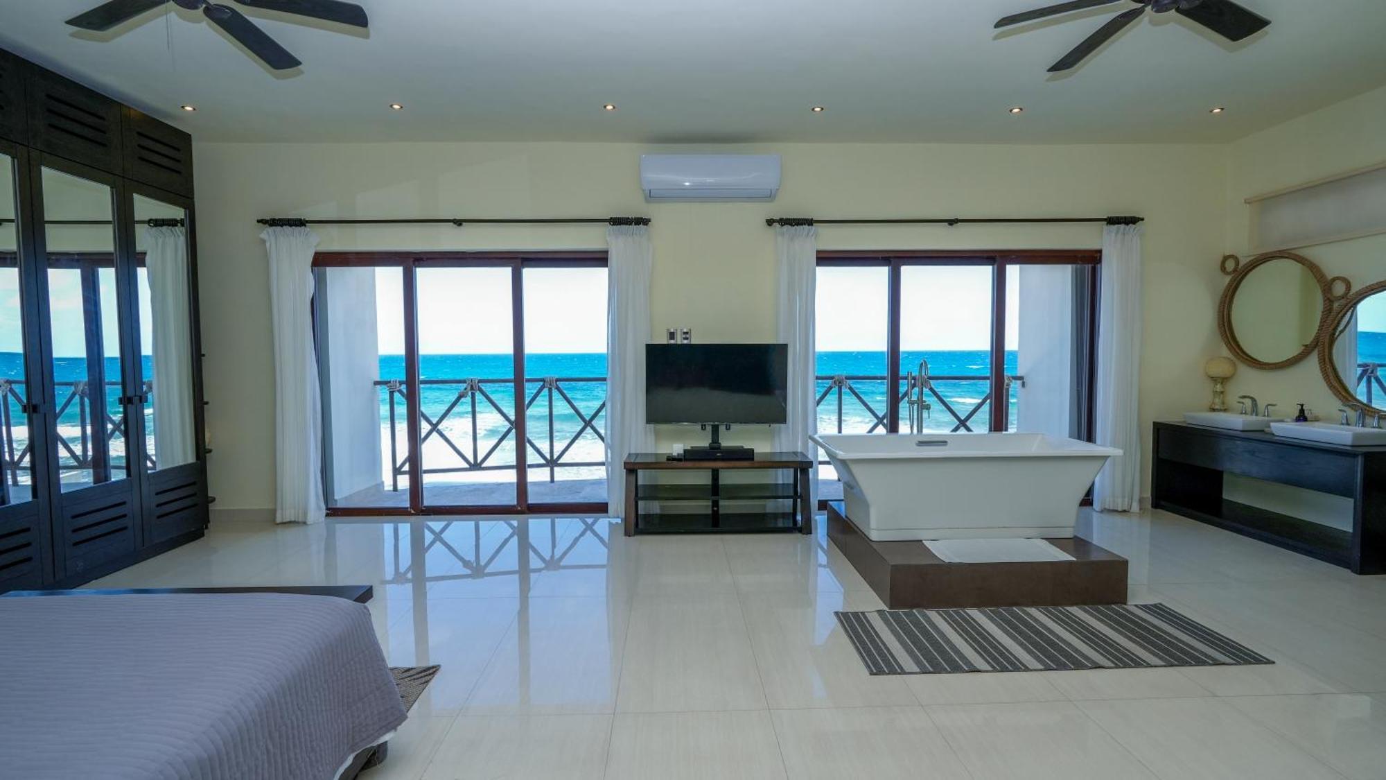فيلا Casa Javi- Ocean Front Located Mid إيسلا موخيريس المظهر الخارجي الصورة