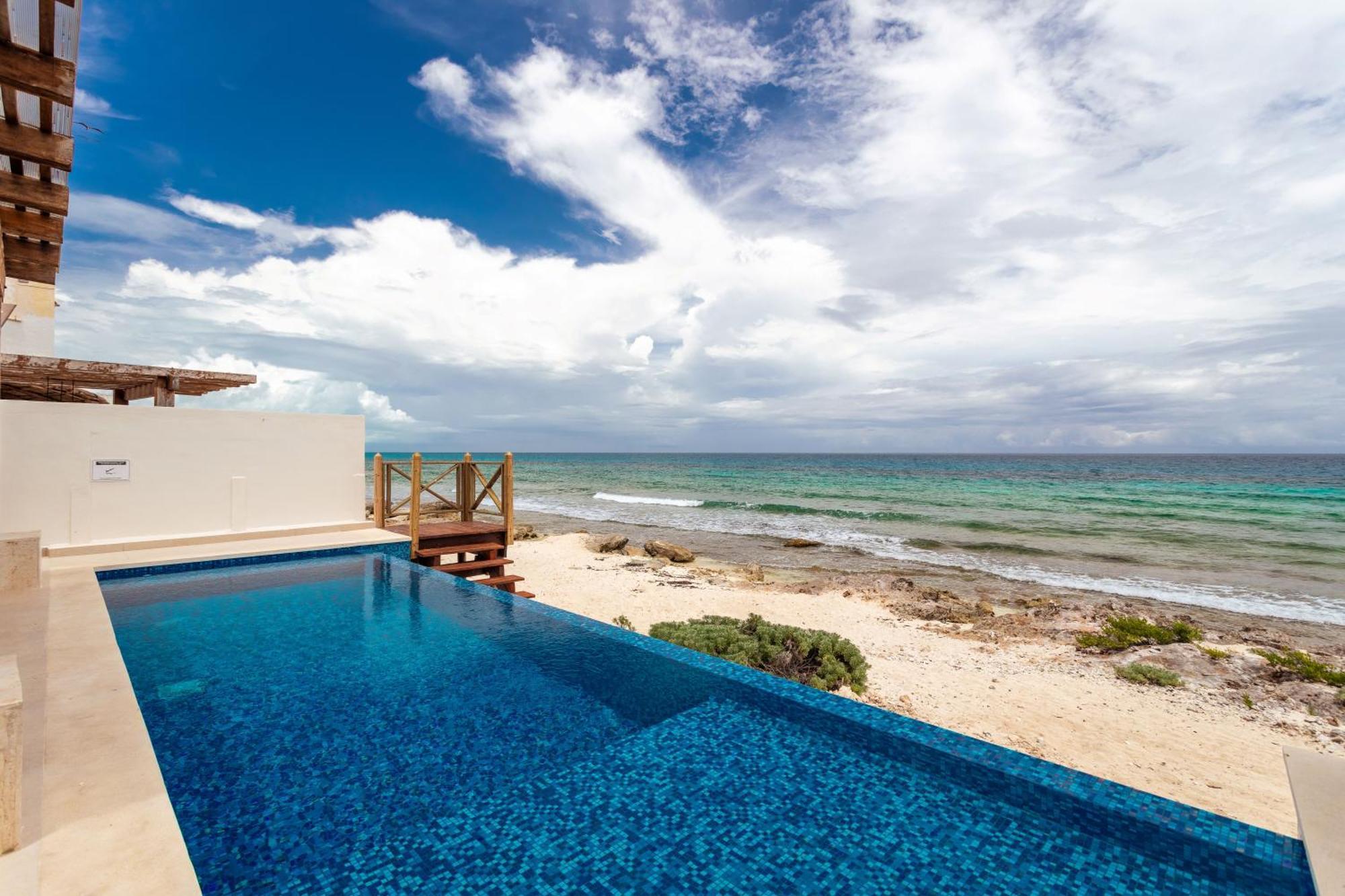 فيلا Casa Javi- Ocean Front Located Mid إيسلا موخيريس المظهر الخارجي الصورة