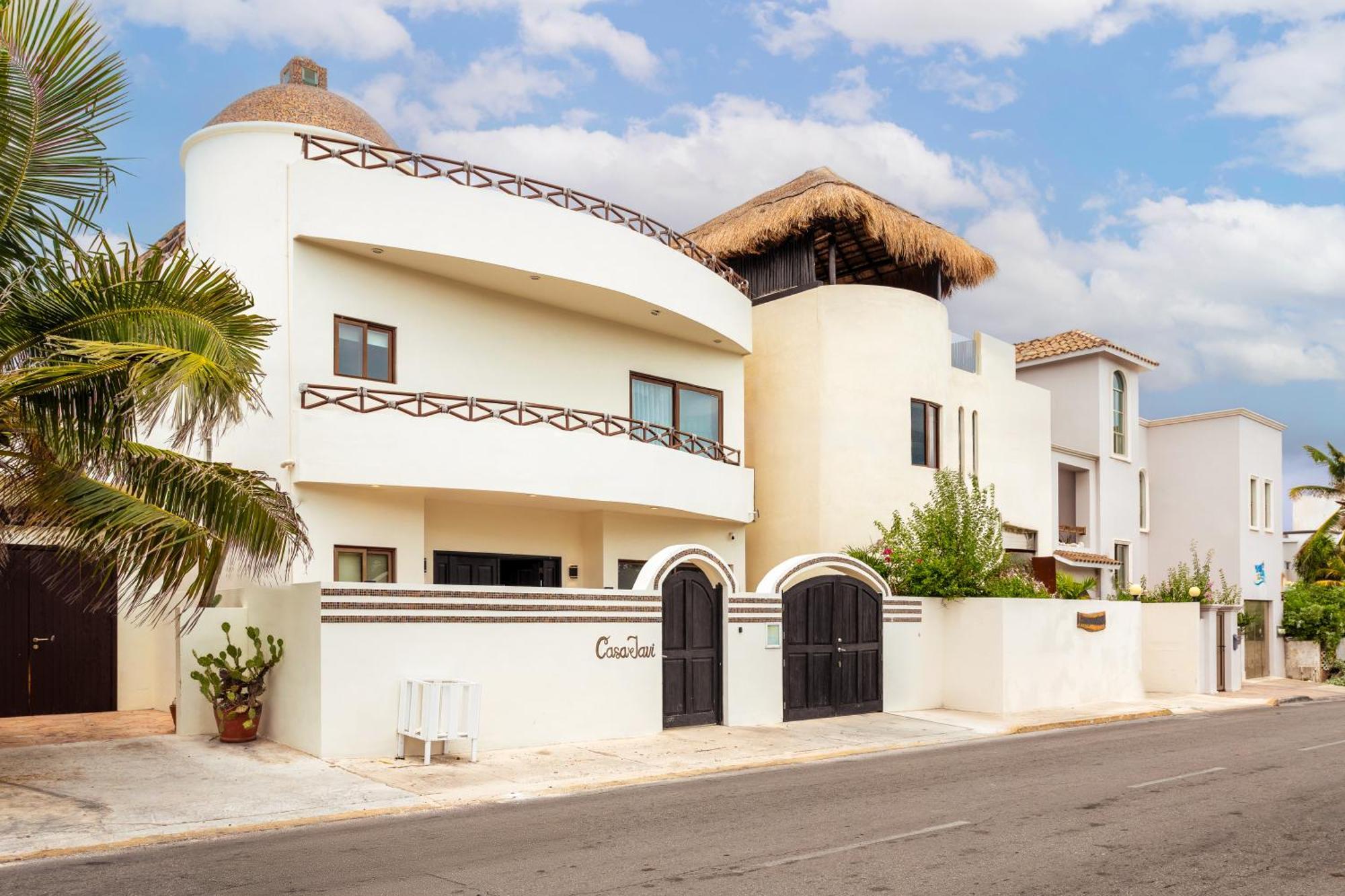 فيلا Casa Javi- Ocean Front Located Mid إيسلا موخيريس المظهر الخارجي الصورة