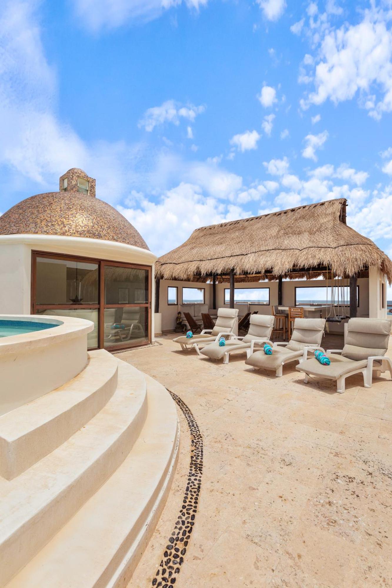 فيلا Casa Javi- Ocean Front Located Mid إيسلا موخيريس المظهر الخارجي الصورة