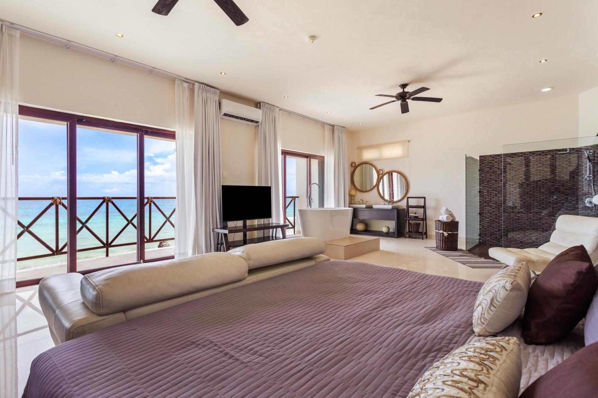 فيلا Casa Javi- Ocean Front Located Mid إيسلا موخيريس المظهر الخارجي الصورة