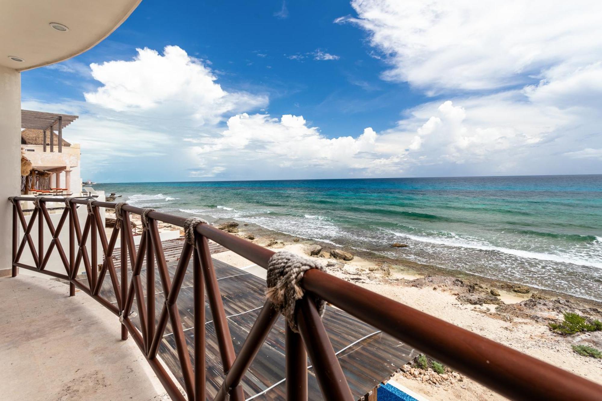 فيلا Casa Javi- Ocean Front Located Mid إيسلا موخيريس المظهر الخارجي الصورة