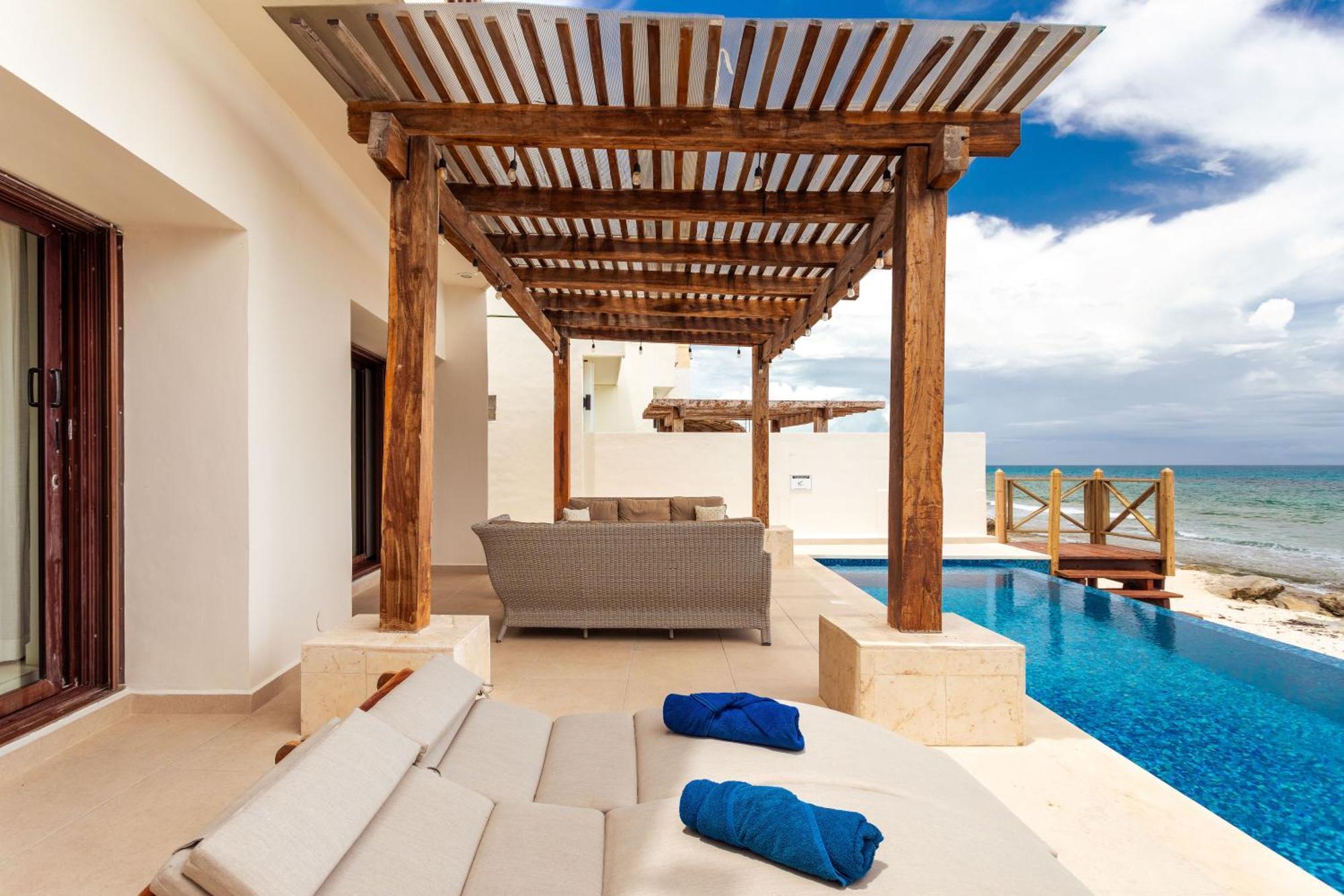 فيلا Casa Javi- Ocean Front Located Mid إيسلا موخيريس المظهر الخارجي الصورة
